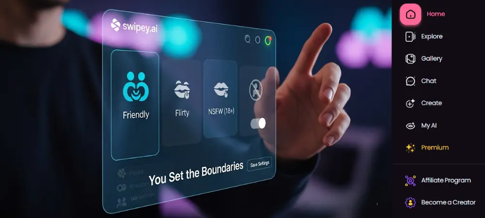 NSFW or Friendly – You Set the Boundaries